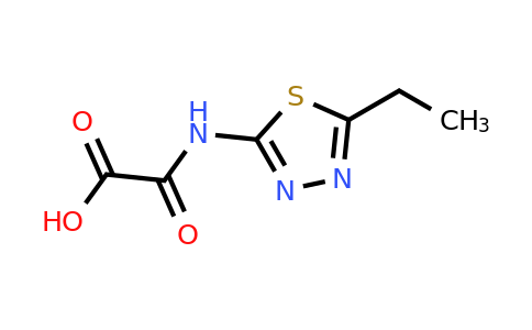 83244-82-0 | 2-((5-Ethyl-1,3,4-thiadiazol-2-yl)amino)-2-oxoacetic acid