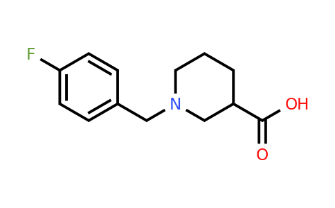 832737-45-8 | 1-(4-Fluorobenzyl)piperidine-3-carboxylic acid
