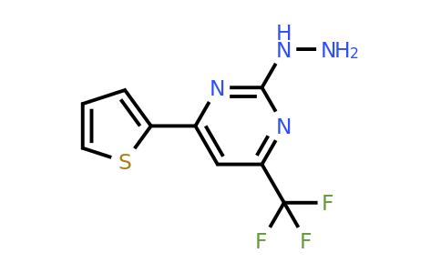 832737-83-4 | 2-Hydrazinyl-4-(thiophen-2-yl)-6-(trifluoromethyl)pyrimidine