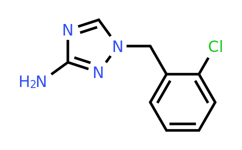 1-[(2-chlorophenyl)methyl]-1h-1,2,4-triazol-3-amine