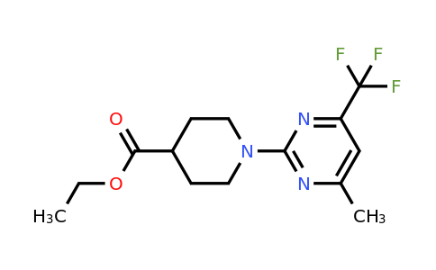 832740-03-1 | Ethyl 1-(4-methyl-6-(trifluoromethyl)pyrimidin-2-yl)piperidine-4-carboxylate