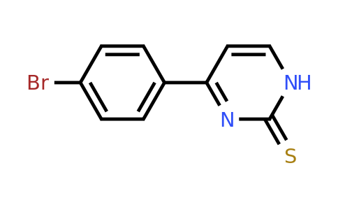 832741-25-0 | 4-(4-Bromophenyl)pyrimidine-2(1H)-thione