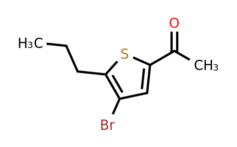 832741-29-4 | 1-(4-Bromo-5-propylthiophen-2-yl)ethan-1-one