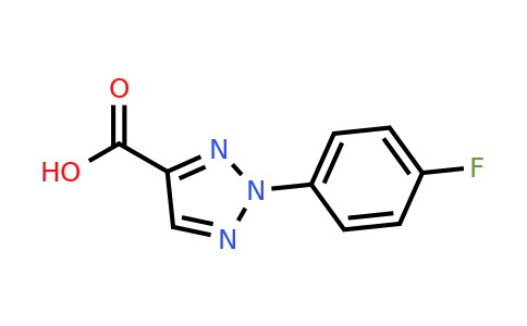 833-60-3 | 2-(4-Fluorophenyl)-2h-1,2,3-triazole-4-carboxylic acid