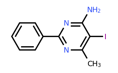 83410-20-2 | 5-Iodo-6-methyl-2-phenylpyrimidin-4-amine