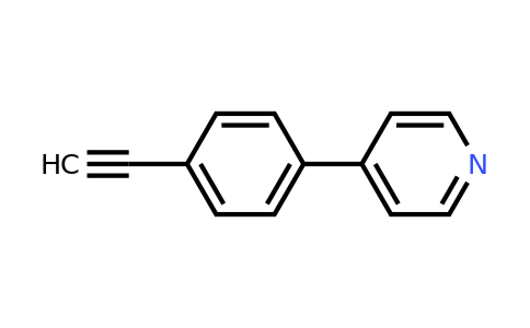 83420-57-9 | 4-(4-Ethynylphenyl)pyridine