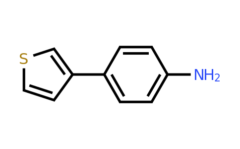 834884-74-1 | 4-(Thiophen-3-yl)aniline