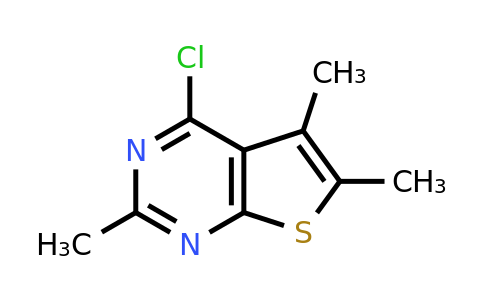 83548-58-7 | 4-Chloro-2,5,6-trimethylthieno[2,3-d]pyrimidine