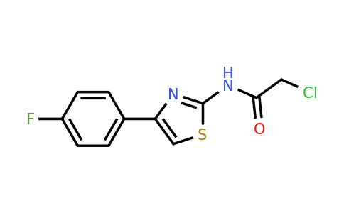 83558-09-2 | 2-Chloro-N-[4-(4-fluorophenyl)-1,3-thiazol-2-yl]acetamide