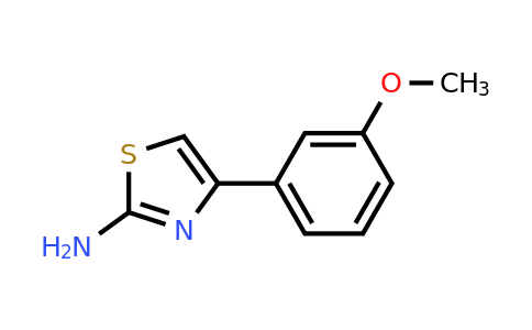 83558-37-6 | 4-(3-Methoxyphenyl)-1,3-thiazol-2-amine