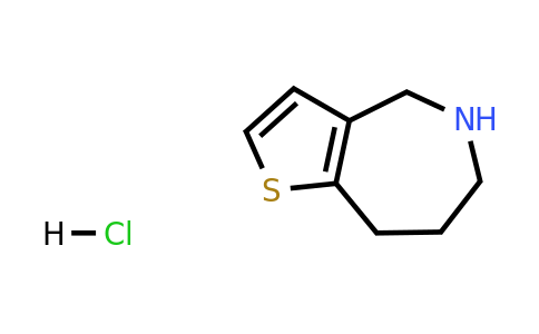 83621-61-8 | 4h,5h,6h,7h,8h-Thieno[3,2-c]azepine hydrochloride