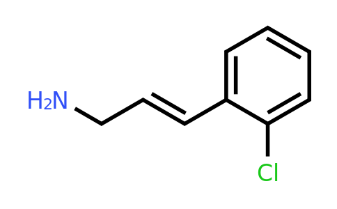 (E)-3-(2-Chlorophenyl)prop-2-en-1-amine