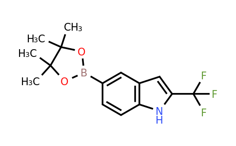 837392-61-7 | 2-Trifluoromethyl-5-(4,4,5,5-tetramethyl-1,3,2-dioxaborolan-2-yl)-1H-indole