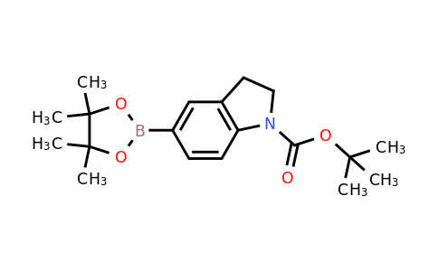 837392-67-3 | tert-Butyl 5-(4,4,5,5-tetramethyl-1,3,2-dioxaborolan-2-yl)indoline-1-carboxylate