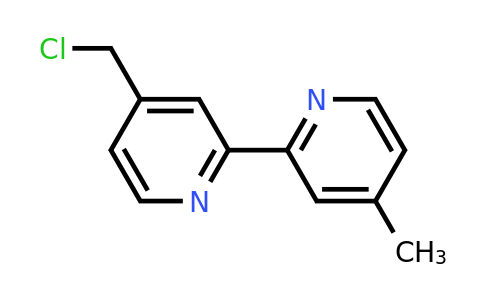 83799-54-6 | 4-(Chloromethyl)-4'-methyl-2,2'-bipyridyl