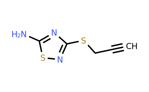 838098-49-0 | 3-(2-Propyn-1-ylthio)-1,2,4-thiadiazol-5-amine
