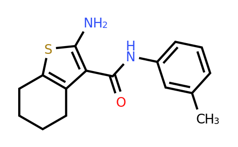 83822-34-8 | 2-Amino-N-(m-tolyl)-4,5,6,7-tetrahydrobenzo[b]thiophene-3-carboxamide