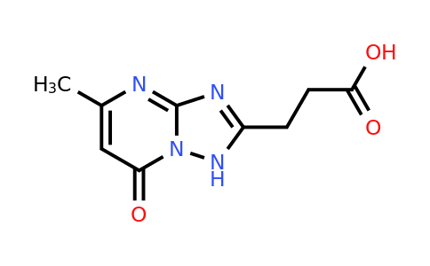 840455-77-8 | 3-(5-Methyl-7-oxo-1,7-dihydro-[1,2,4]triazolo[1,5-a]pyrimidin-2-yl)propanoic acid