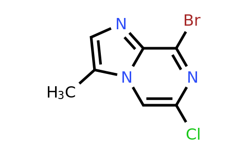84066-11-5 | 8-Bromo-6-chloro-3-methylimidazo[1,2-a]pyrazine