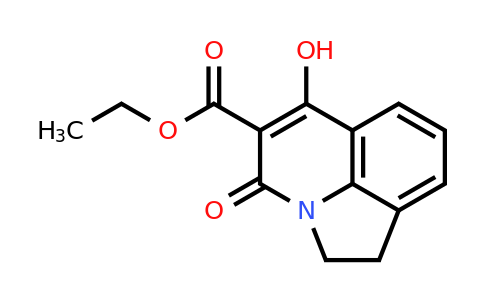 84088-82-4 | Ethyl 6-hydroxy-4-oxo-1,2-dihydro-4H-pyrrolo[3,2,1-ij]quinoline-5-carboxylate