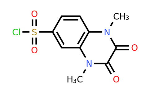 841275-84-1 | 1,4-Dimethyl-2,3-dioxo-1,2,3,4-tetrahydroquinoxaline-6-sulfonyl chloride