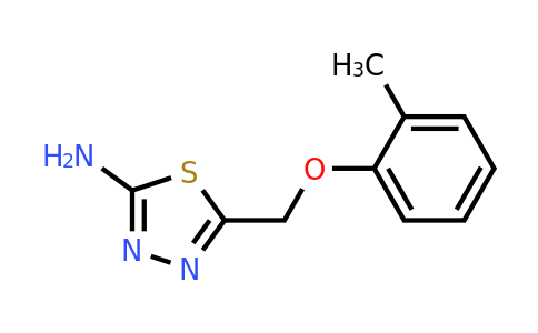 84138-75-0 | 5-[(2-Methylphenoxy)methyl]-1,3,4-thiadiazol-2-amine