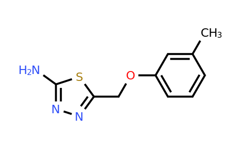 84138-76-1 | 5-((M-tolyloxy)methyl)-1,3,4-thiadiazol-2-amine