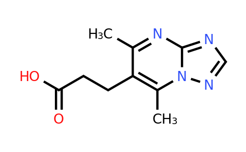 842955-63-9 | 3-(5,7-Dimethyl-[1,2,4]triazolo[1,5-a]pyrimidin-6-yl)propanoic acid