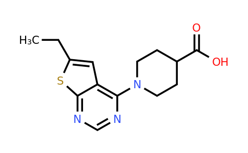 842971-64-6 | 1-(6-Ethylthieno[2,3-d]pyrimidin-4-yl)piperidine-4-carboxylic acid