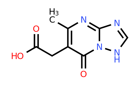 842972-62-7 | 2-(5-Methyl-7-oxo-1,7-dihydro-[1,2,4]triazolo[1,5-a]pyrimidin-6-yl)acetic acid
