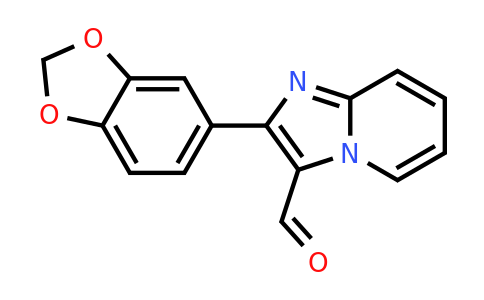842973-99-3 | 2-(2H-1,3-Benzodioxol-5-yl)imidazo[1,2-a]pyridine-3-carbaldehyde