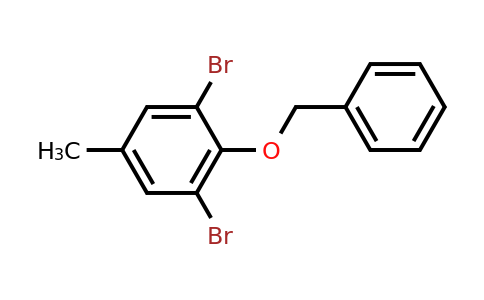 84379-34-0 | 2-(Benzyloxy)-1,3-dibromo-5-methylbenzene