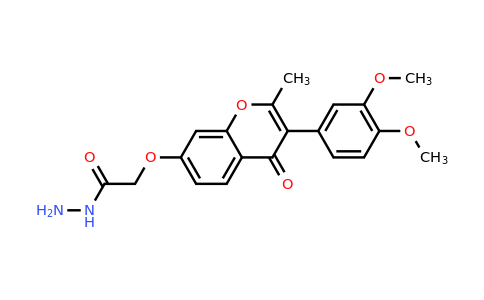 844859-04-7 | 2-((3-(3,4-Dimethoxyphenyl)-2-methyl-4-oxo-4H-chromen-7-yl)oxy)acetohydrazide