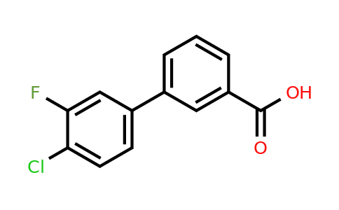 4'-Chloro-3'-fluorobiphenyl-3-carboxylic acid