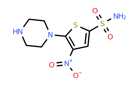 845266-27-5 | 4-Nitro-5-(piperazin-1-yl)thiophene-2-sulfonamide