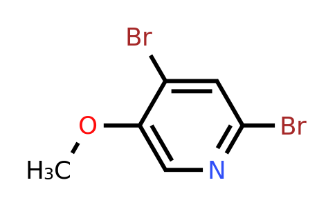 84539-48-0 | 2,4-Dibromo-5-methoxypyridine
