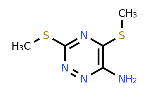 84582-90-1 | 3,5-Bis(methylthio)-1,2,4-triazin-6-amine