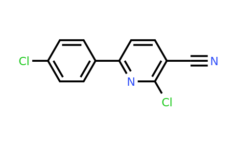 2-Chloro-6-(4-chlorophenyl)nicotinonitrile