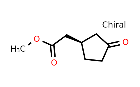 84621-34-1 | methyl (R)-2-(3-oxocyclopentyl)acetate