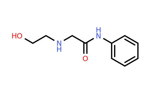 84726-81-8 | 2-((2-Hydroxyethyl)amino)-N-phenylacetamide