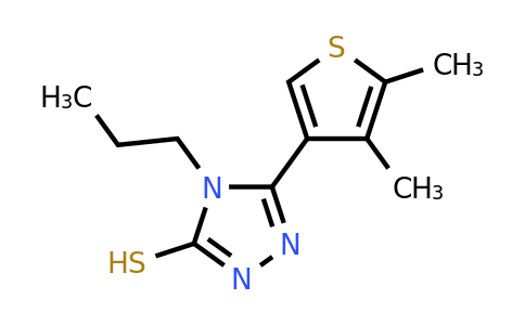 847503-19-9 | 5-(4,5-Dimethylthiophen-3-yl)-4-propyl-4H-1,2,4-triazole-3-thiol