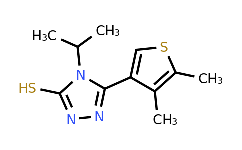 847503-20-2 | 5-(4,5-Dimethylthiophen-3-yl)-4-isopropyl-4H-1,2,4-triazole-3-thiol