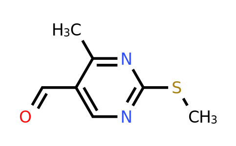 84755-30-6 | 4-Methyl-2-(methylthio)pyrimidine-5-carbaldehyde