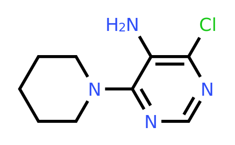 84762-70-9 | 4-Chloro-6-(piperidin-1-yl)pyrimidin-5-amine