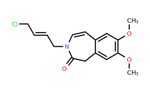 847737-94-4 | (E)-3-(4-Chlorobut-2-en-1-yl)-7,8-dimethoxy-1,3-dihydro-2H-benzo[d]azepin-2-one