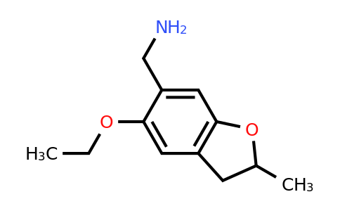 847744-35-8 | 5-Ethoxy-2,3-dihydro-2-methyl-6-benzofuranmethanamine