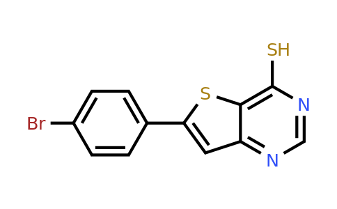 847837-32-5 | 6-(4-Bromophenyl)thieno[3,2-d]pyrimidine-4-thiol