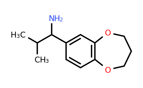 847837-46-1 | 1-(3,4-Dihydro-2h-benzo[b][1,4]dioxepin-7-yl)-2-methylpropan-1-amine