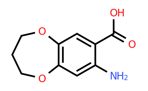 847837-48-3 | 8-Amino-3,4-dihydro-2h-1,5-benzodioxepine-7-carboxylic acid
