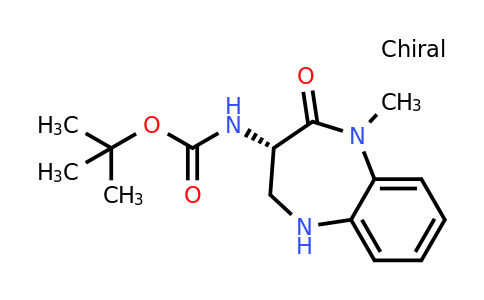 847926-40-3 | (S)-tert-Butyl (1-methyl-2-oxo-2,3,4,5-tetrahydro-1H-benzo[b][1,4]diazepin-3-yl)carbamate